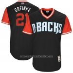 Camiseta Beisbol Hombre Arizona Diamondbacks 2017 Little League World Series 21 Zack Greinke Negro Camiseta Beisbol Hombre Arizona Diamondbacks 2017 Little League World Series 21 Zack Greinke Negro