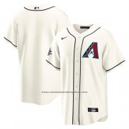 Camiseta Beisbol Hombre Arizona Diamondbacks 2025 All Star Game Primera Replica Crema