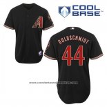 Camiseta Beisbol Hombre Arizona Diamondbacks 44 Paul Goldschmidt Negro Alterno Cool Base