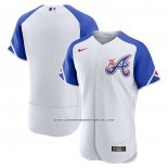 Camiseta Beisbol Hombre Atlanta Braves 2023 City Connect Autentico Blanco