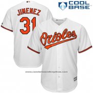 Camiseta Beisbol Hombre Baltimore Orioles 31 Ubaldo Jimenez Blanco Cool Base