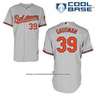 Camiseta Beisbol Hombre Baltimore Orioles 39 Kevin Gausman Gris Cool Base