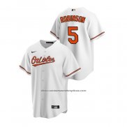 Camiseta Beisbol Hombre Baltimore Orioles Brooks Robinson 2020 Replica Primera Blanco