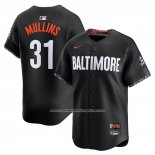 Camiseta Beisbol Hombre Baltimore Orioles Cedric Mullins 2025 City Connect Limited Negro