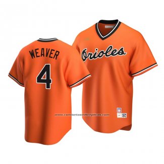 Camiseta Beisbol Hombre Baltimore Orioles Earl Weaver Cooperstown Collection Alterno Naranja