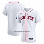 Camiseta Beisbol Hombre Boston Red Sox Elite Primera Blanco