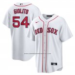 Camiseta Beisbol Hombre Boston Red Sox Lucas Giolito Primera Replica Blanco