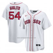Camiseta Beisbol Hombre Boston Red Sox Lucas Giolito Primera Replica Blanco