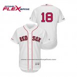 Camiseta Beisbol Hombre Boston Red Sox Mitch Moreland Flex Base Blanco