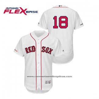 Camiseta Beisbol Hombre Boston Red Sox Mitch Moreland Flex Base Blanco