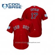 Camiseta Beisbol Hombre Boston Red Sox Nathan Eovaldi Cool Base Entrenamiento de Primavera 2019 Rojo