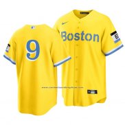 Camiseta Beisbol Hombre Boston Red Sox Ted Williams 2021 City Connect Oro