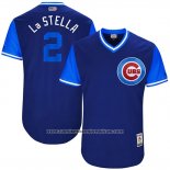 Camiseta Beisbol Hombre Chicago Cubs 2017 Little League World Series 2 Tommy La Stella