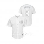 Camiseta Beisbol Hombre Chicago Cubs Ian Happ 2019 Players Weekend Happer Replica Blanco