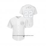 Camiseta Beisbol Hombre Chicago Cubs Jason Heyward 2019 Players Weekend J Hey Replica Blanco