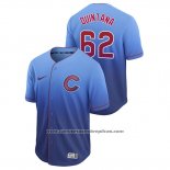 Camiseta Beisbol Hombre Chicago Cubs Jose Quintana Fade Autentico Azul