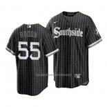 Camiseta Beisbol Hombre Chicago White Sox Carlos Rodon 2021 City Connect Replica Negro