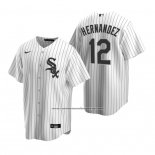 Camiseta Beisbol Hombre Chicago White Sox Cesar Hernandez Replica Primera Blanco