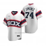 Camiseta Beisbol Hombre Chicago White Sox Eloy Jimenez Cooperstown Collection Primera Blanco