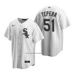 Camiseta Beisbol Hombre Chicago White Sox Ryan Tepera Replica Primera Blanco Camiseta Beisbol Hombre Chicago White Sox Ryan Tepera Replica Primera Blanco