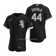 Camiseta Beisbol Hombre Chicago White Sox Seby Zavala Autentico Alterno Negro