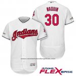 Camiseta Beisbol Hombre Cleveland Indians 2017 Postemporada Tyler Naquin Blanco Flex Base Camiseta Beisbol Hombre Cleveland Indians 2017 Postemporada Tyler Naquin Blanco Flex Base
