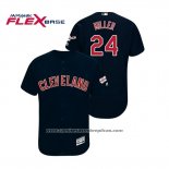 Camiseta Beisbol Hombre Cleveland Indians Andrew Miller 2019 All Star Patch Flex Base Azul