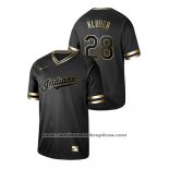 Camiseta Beisbol Hombre Cleveland Indians Corey Kluber 2019 Golden Edition Negro