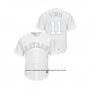 Camiseta Beisbol Hombre Houston Astros Garrett Stubbs 2019 Players Weekend Stubbs Replica Blanco