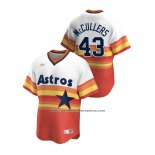 Camiseta Beisbol Hombre Houston Astros Lance Mccullers Cooperstown Collection Primera Blanco Naranja