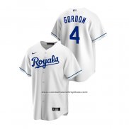 Camiseta Beisbol Hombre Kansas City Royals Alex Gordon Replica Primera Blanco