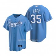 Camiseta Beisbol Hombre Kansas City Royals Asa Lacy Replica 2020 Azul