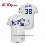 Camiseta Beisbol Hombre Kansas City Royals Jorge Bonifacio Flex Base Blanco