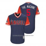 Camiseta Beisbol Hombre Los Angeles Angels Albert Pujols 2018 LLWS Players Weekend The Machine Azul