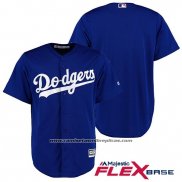Camiseta Beisbol Hombre Los Angeles Dodgers Autentico Collection Flex Base Azul