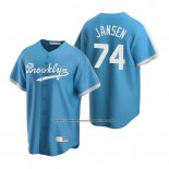 Camiseta Beisbol Hombre Los Angeles Dodgers Kenley Jansen Cooperstown Collection Alterno Azul