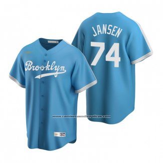Camiseta Beisbol Hombre Los Angeles Dodgers Kenley Jansen Cooperstown Collection Alterno Azul