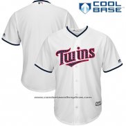 Camiseta Beisbol Hombre Minnesota Twins 2017 Estrellas y Rayas Blanco Cool Base