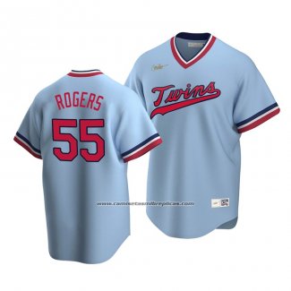 Camiseta Beisbol Hombre Minnesota Twins Taylor Rogers Cooperstown Collection Road Azul