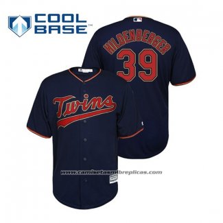 Camiseta Beisbol Hombre Minnesota Twins Trevor Hildenberger Cool Base Alterno Azul