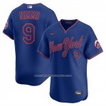 Camiseta Beisbol Hombre New York Mets Brandon Nimmo Alterno Limited Royal