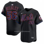 Camiseta Beisbol Hombre New York Mets Ryan Helsley Alterno Limited Negro