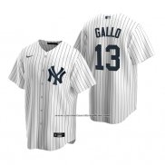 Camiseta Beisbol Hombre New York Yankees Joey Gallo Replica Primera Blanco