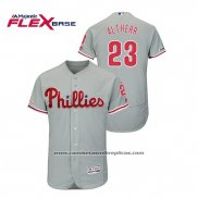 Camiseta Beisbol Hombre Philadelphia Phillies Aaron Altherr Flex Base Gris