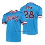 Camiseta Beisbol Hombre Philadelphia Phillies Alec Bohm Cooperstown Collection Stitches Azul