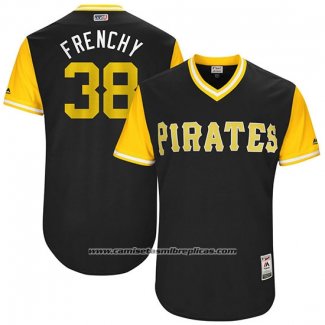 Camiseta Beisbol Hombre Pittsburgh Pirates 2017 Little League World Series Wade Leblanc Negro