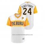 Camiseta Beisbol Hombre Pittsburgh Pirates Chris Archer 2019 Little League Classic Flaco Fuerte Replica Blanco