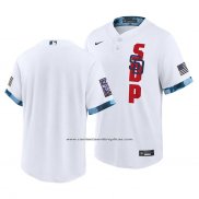 Camiseta Beisbol Hombre San Diego Padres 2021 All Star Replica Blanco