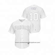 Camiseta Beisbol Hombre San Diego Padres Hunter Renfroe 2019 Players Weekend Replica Blanco