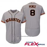 Camiseta Beisbol Hombre San Francisco Giants Hunter Pence Gris Hispanic Heritage Flex Base